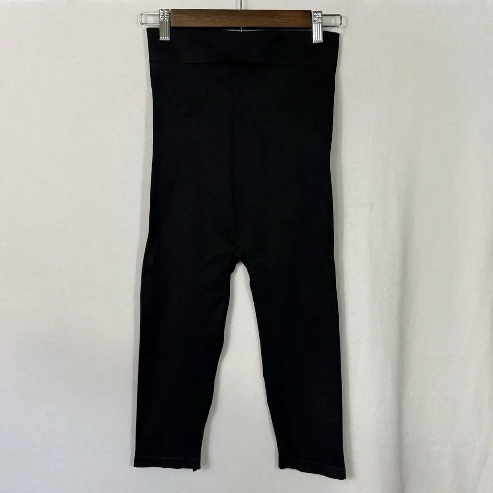 Bundle of 2 Blanqi Maternity Everyday Belly Support Cropped Leggings Size M - Picture 8 of 13